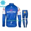 Cykeltøj Langærmet Vinter + Cykelbuks Lang Børn 2017 Quick-Step Floors N001